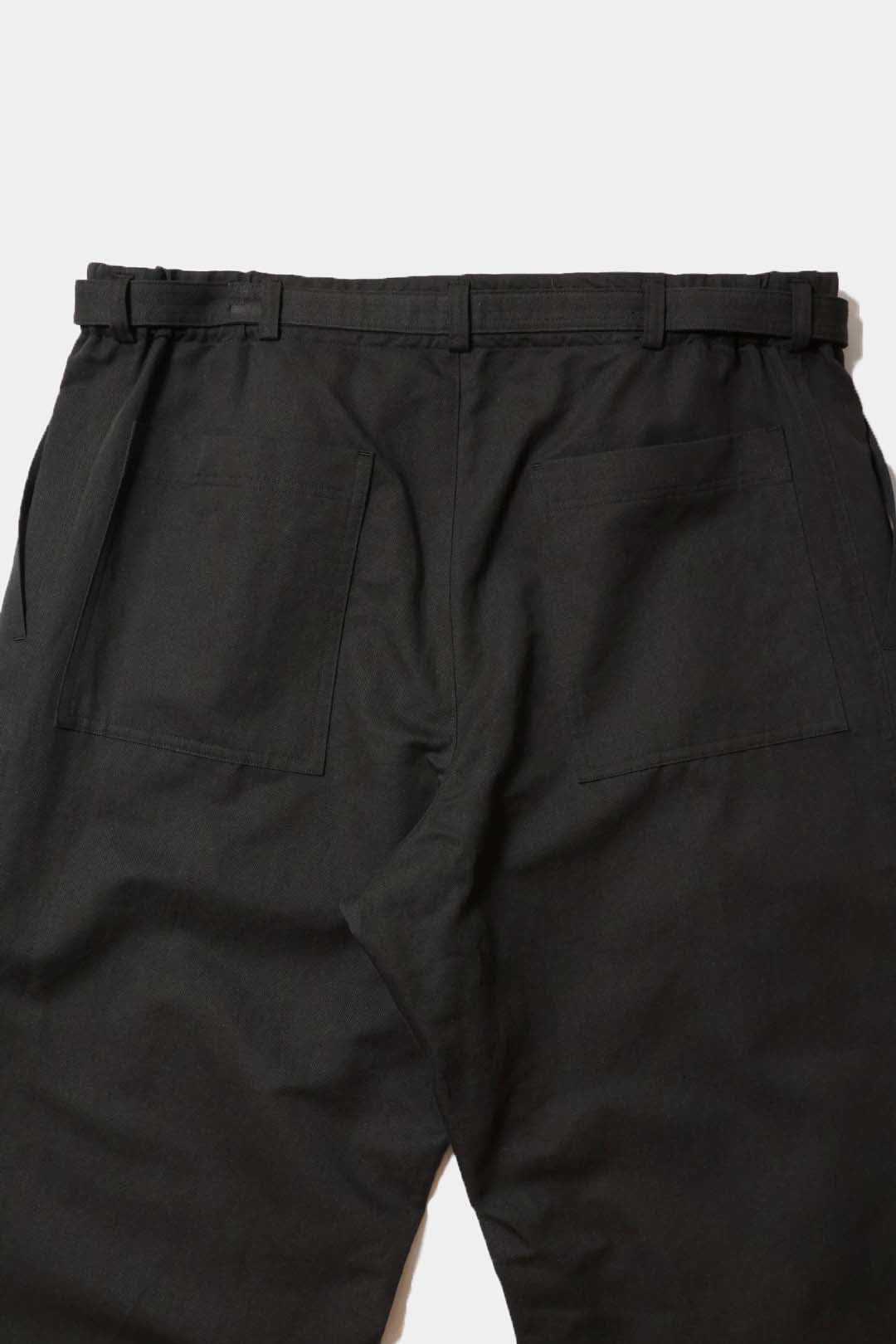 【Cale】COTTON LINEN TWILL EASY TROUSERS