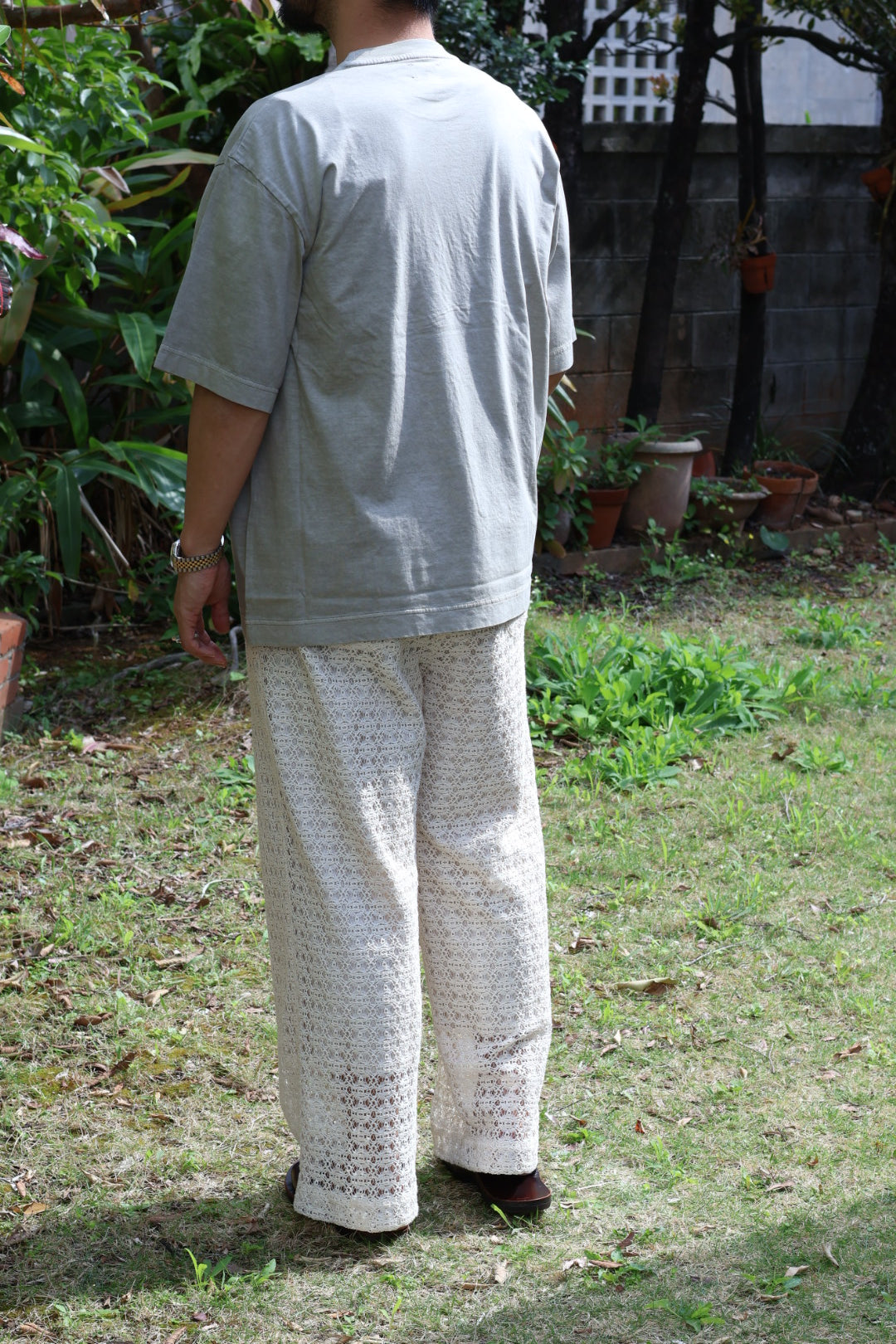 【Urig】RUSSELL KNIT EASY WIDE PANTS HL