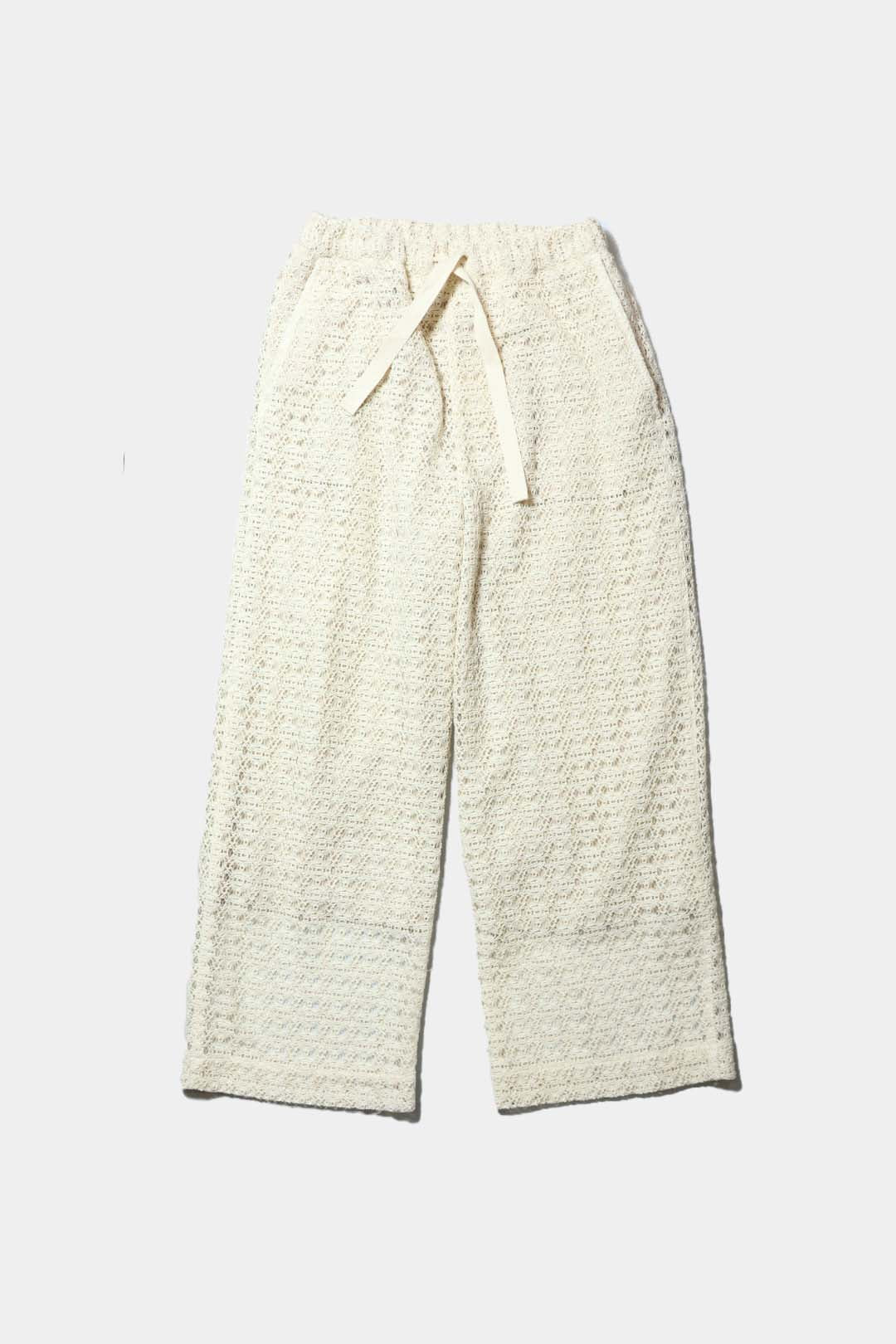 【Urig】RUSSELL KNIT EASY WIDE PANTS HL