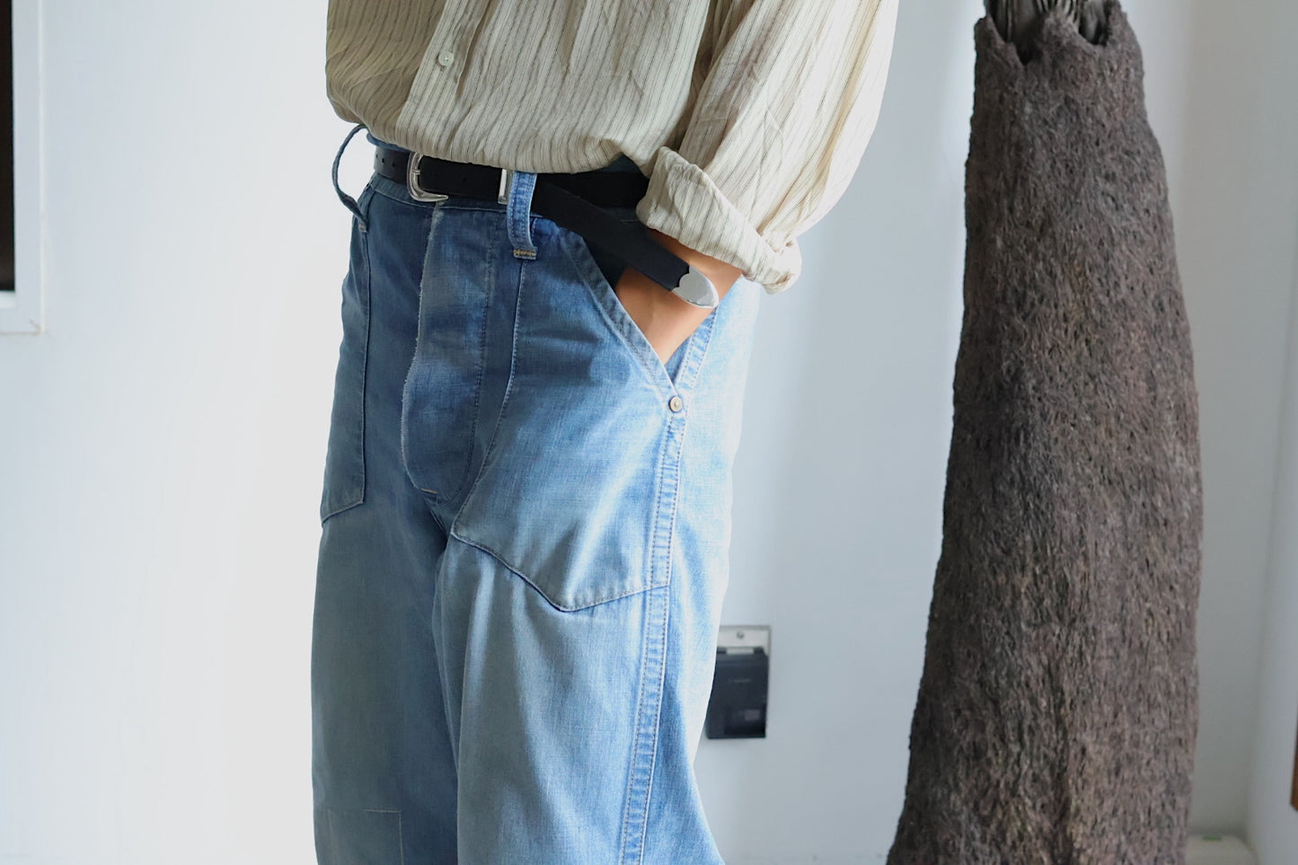 【Thumbindex】Cow Leather belt