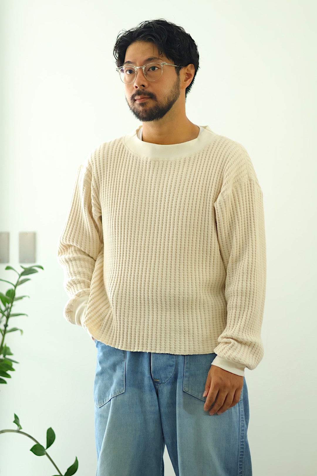 【KOOKY ZOO】JUVENILE WAFFLE TEE