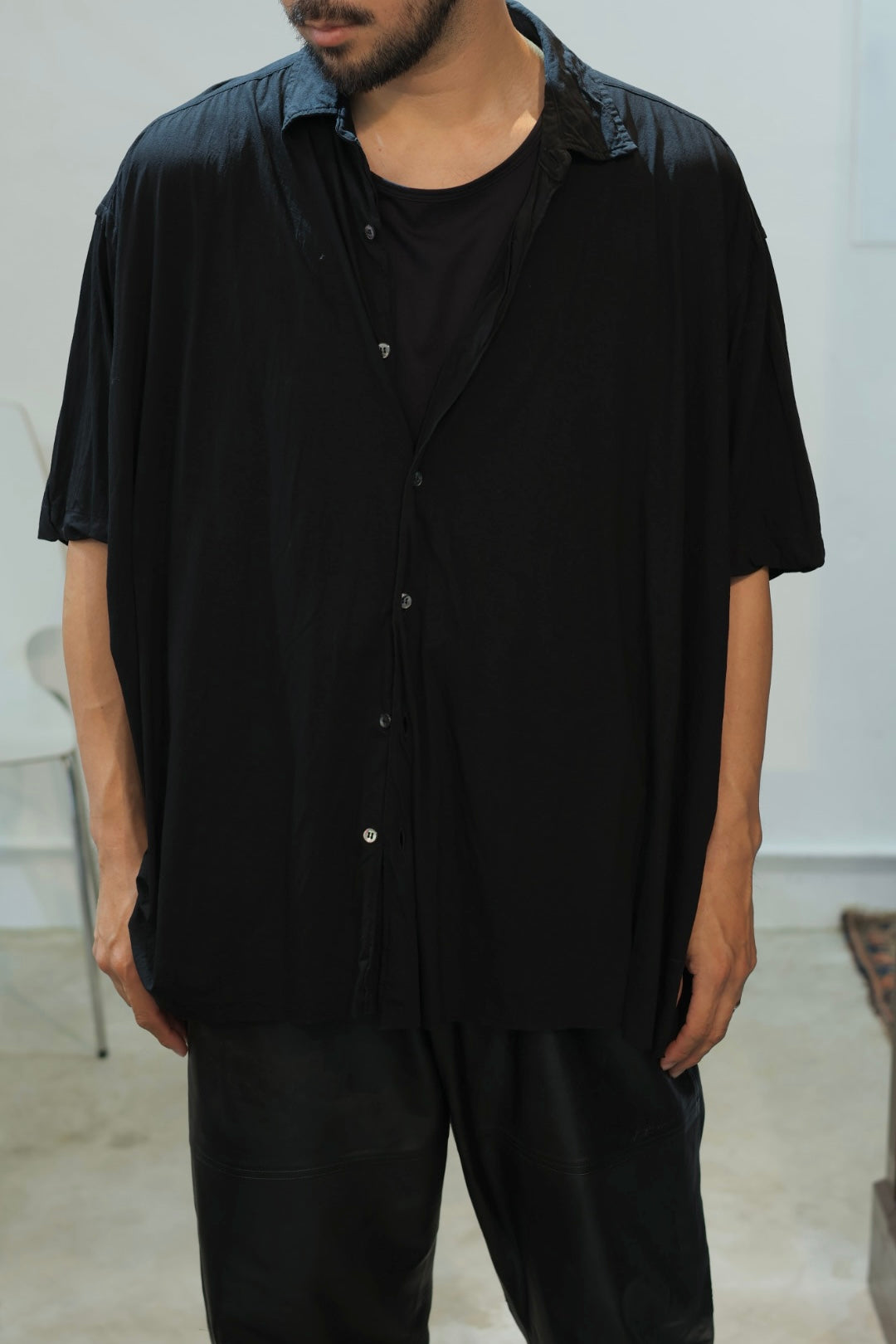 【KANEMASA PHIL.】46G Artisan L/S Shirt