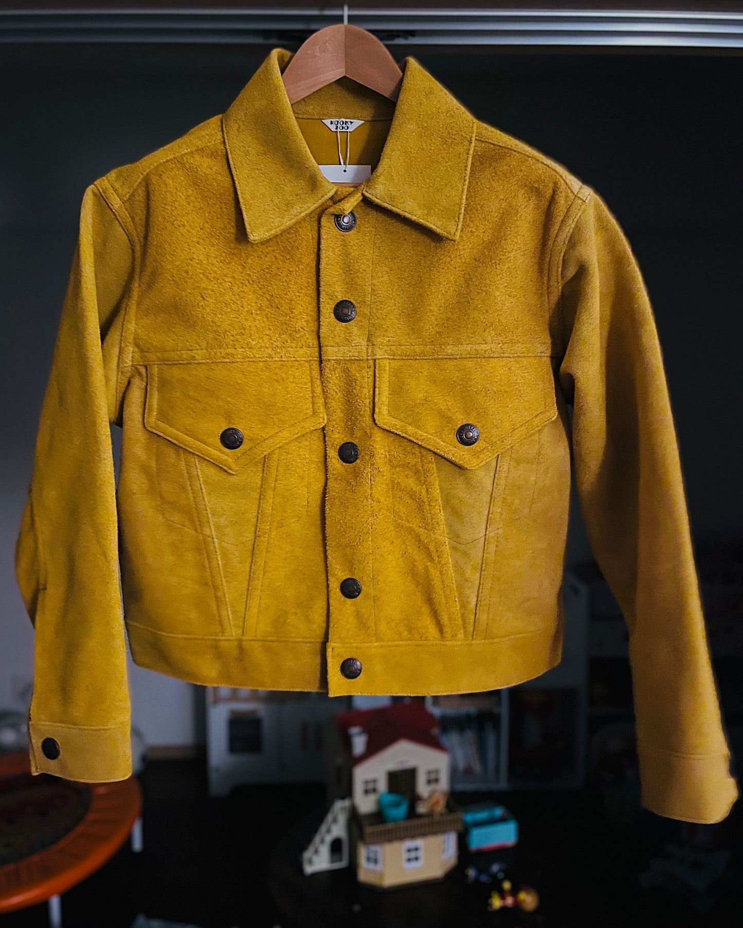 【KOOKY ZOO 】JUVENILE SUEDE JACKET