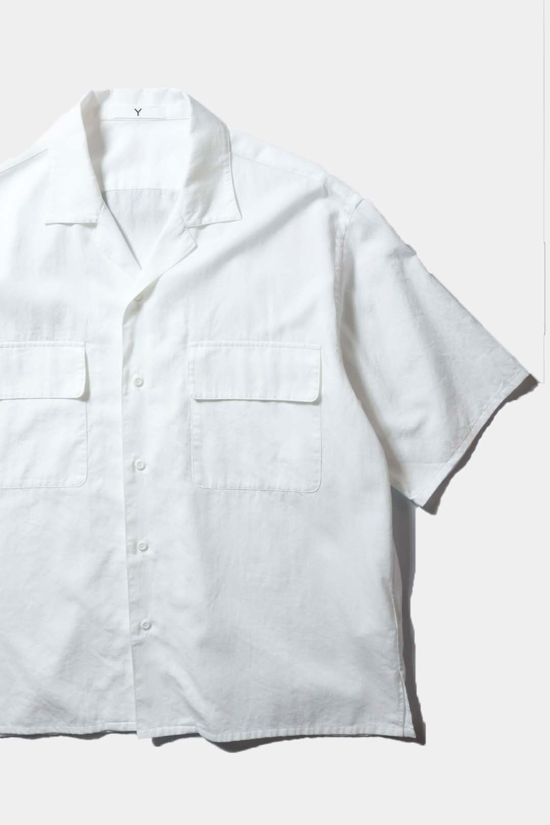 20%OFF【Y】ORGANIC COTTON WASHER SATIN OPEN/C SH