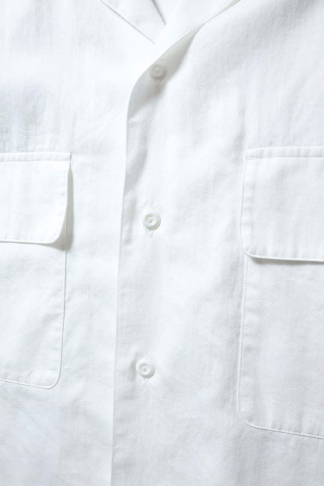 20%OFF【Y】ORGANIC COTTON WASHER SATIN OPEN/C SH