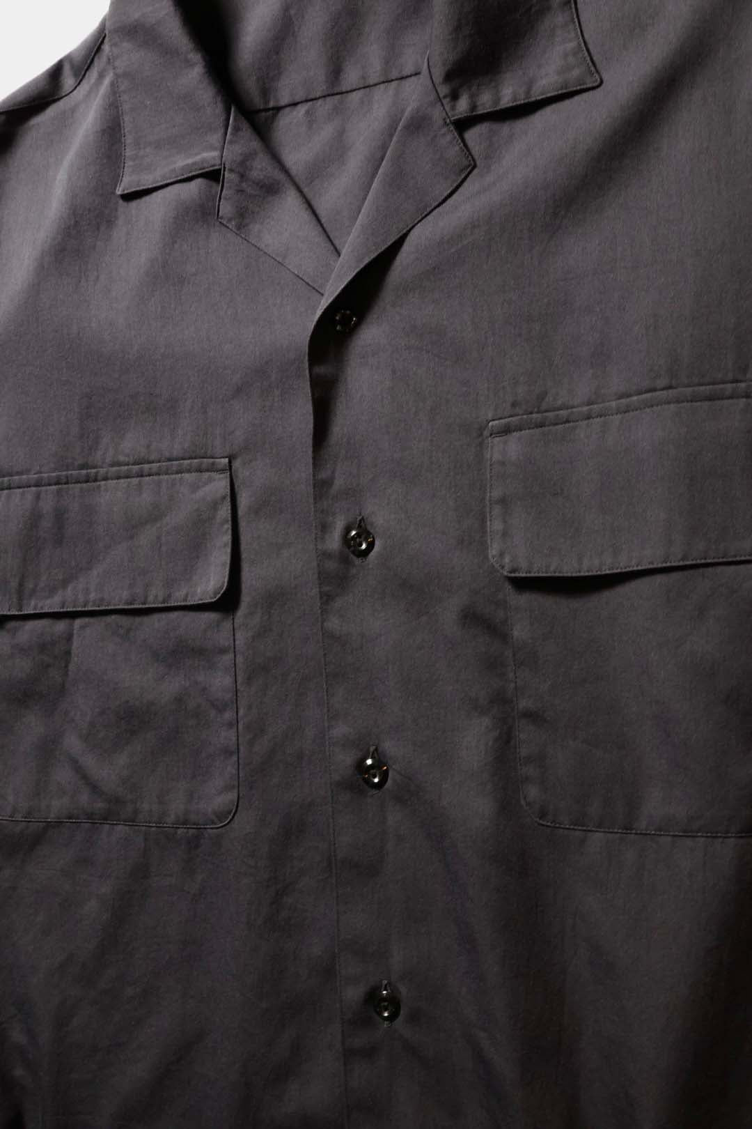 20%OFF【Y】ORGANIC COTTON WASHER SATIN OPEN/C SH