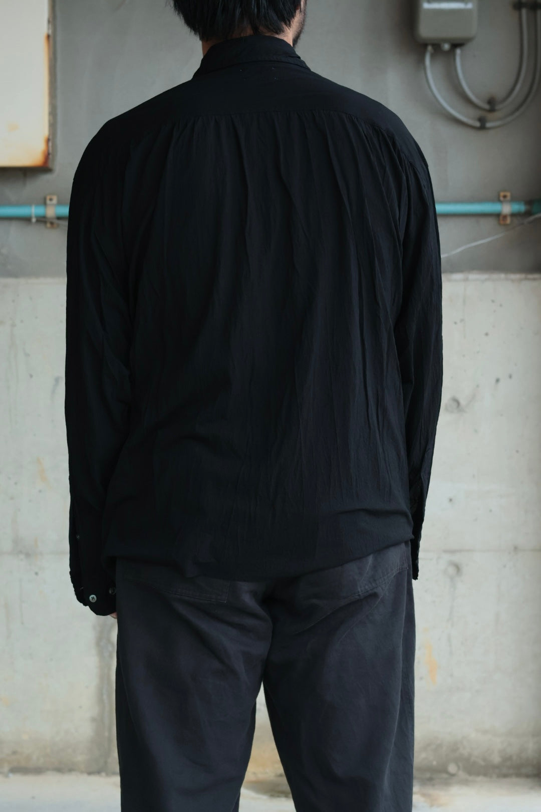 【KANEMASA PHIL.】46G Artisan L/S Shirt