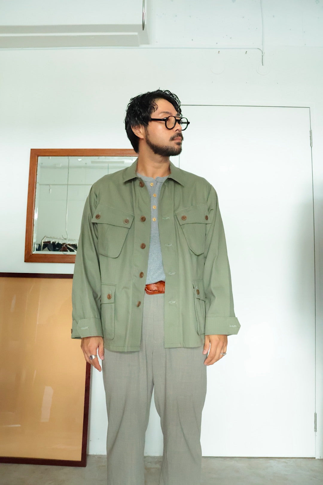 【Urig】HB DRESS FATIGUE SHIRT
