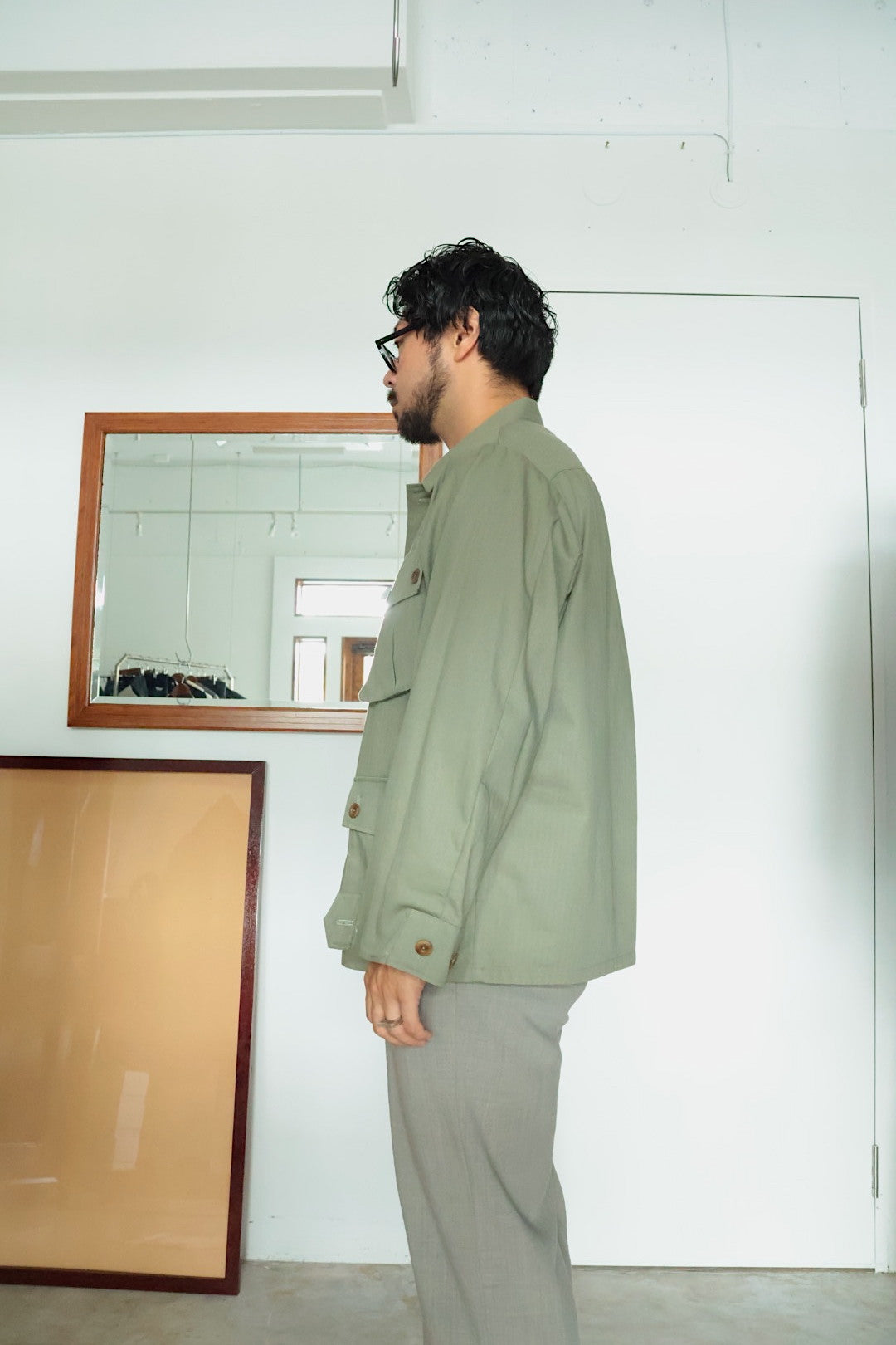 【Urig】HB DRESS FATIGUE SHIRT