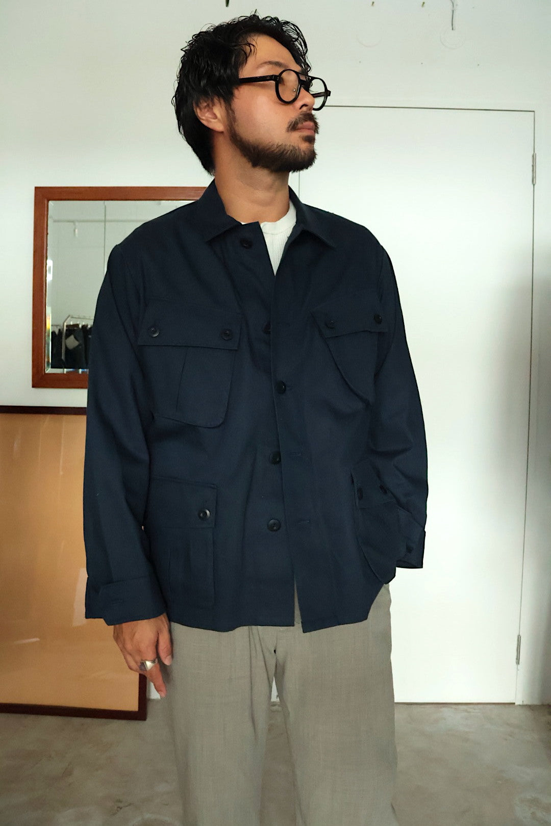 【Urig】HB DRESS FATIGUE SHIRT