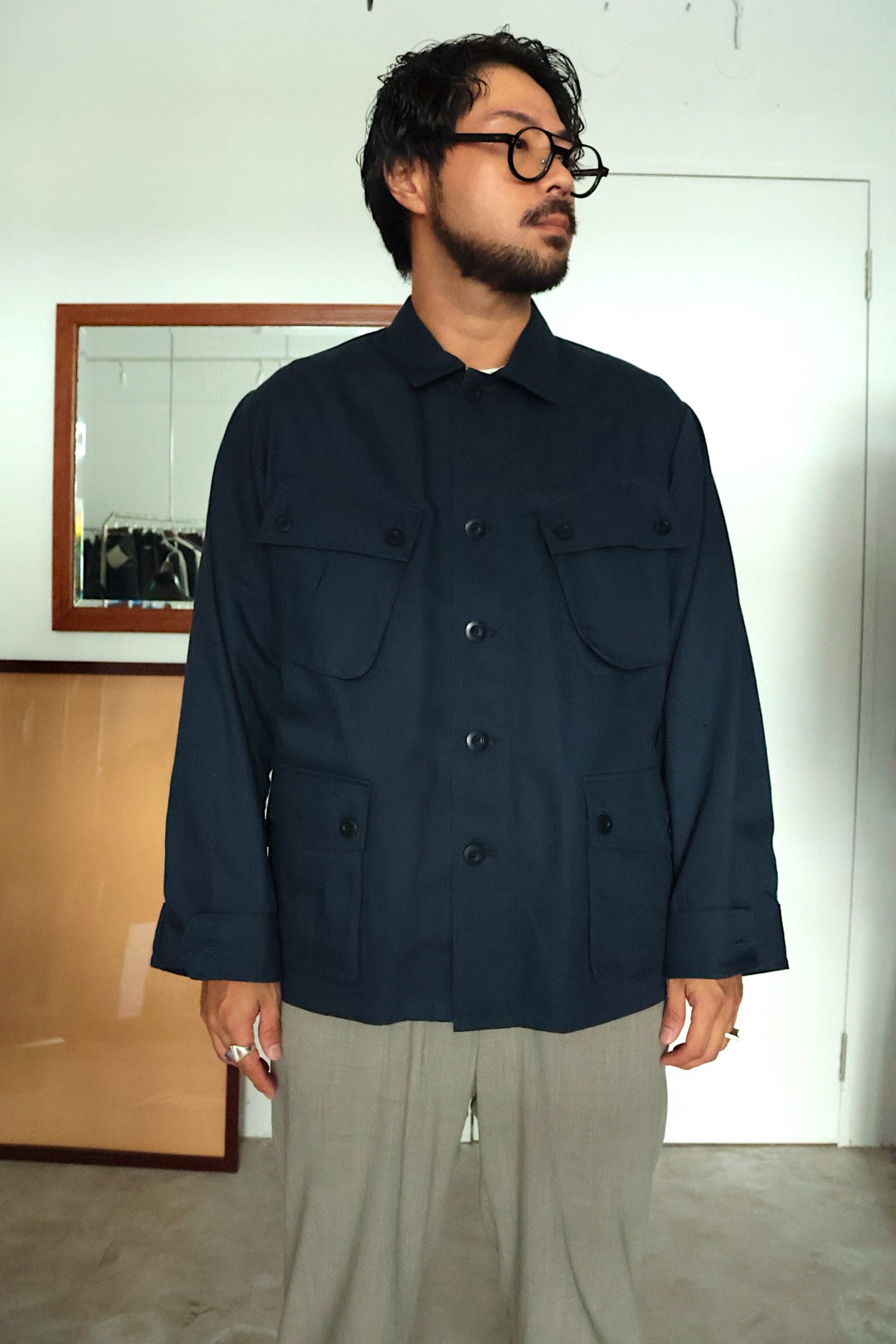 【Urig】HB DRESS FATIGUE SHIRT
