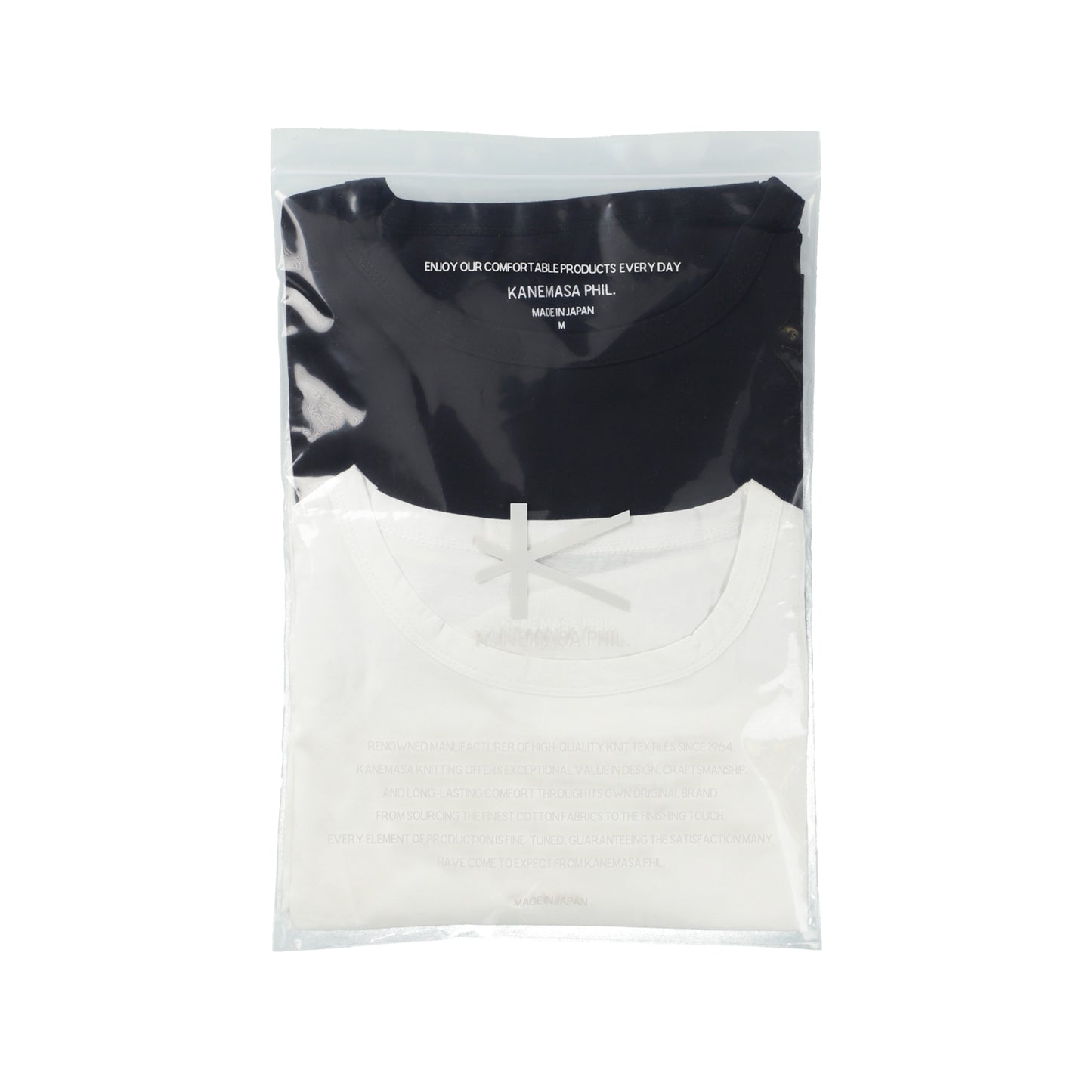 【KANEMASA PHIL.】46G COTTON THIN PACK TEE