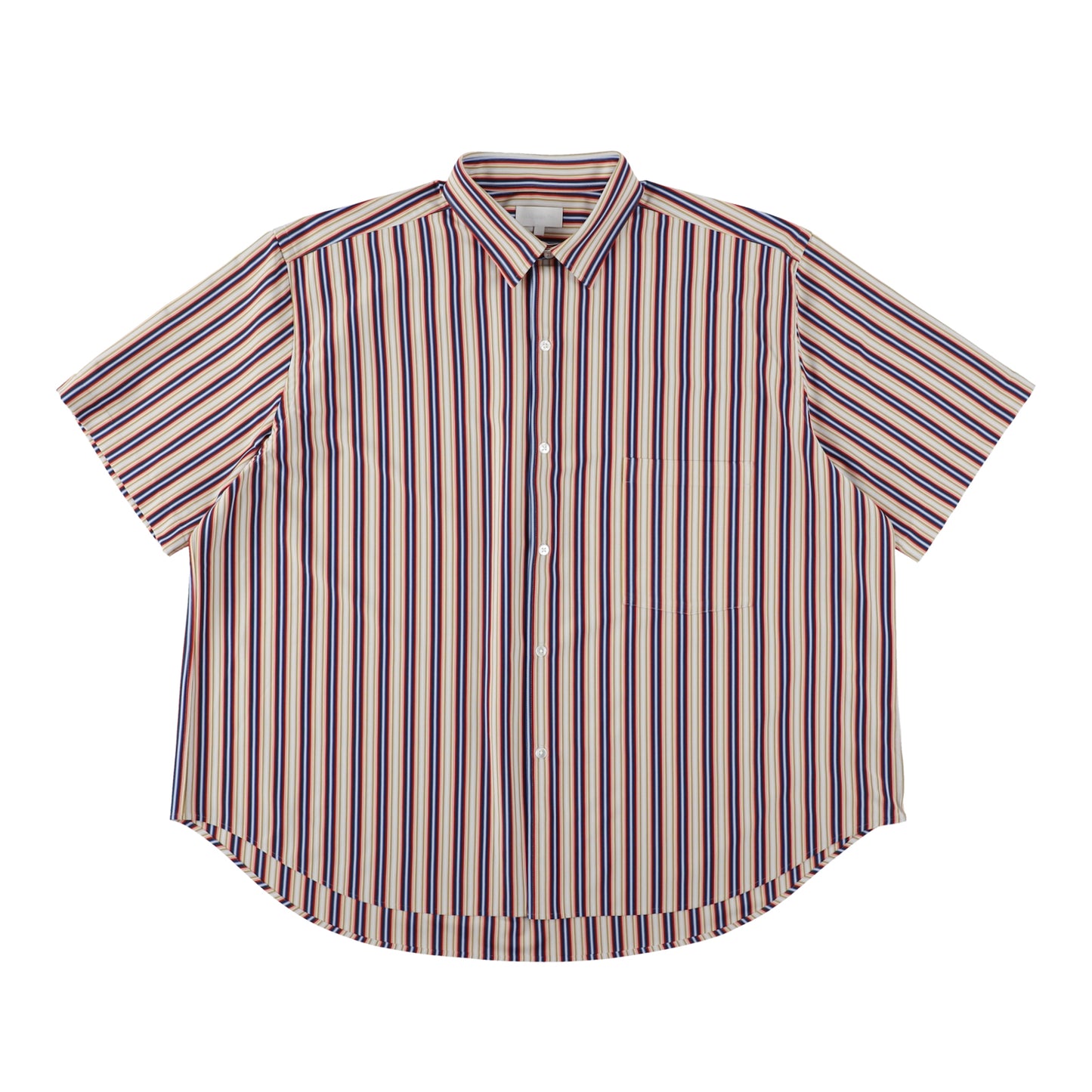 【KANEMASA PHIL.】46G Atmosphere Stripe S/S Shirt