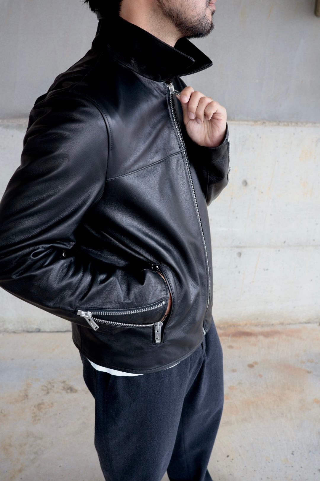 26SS【A LEATHER】ROADSTER JACKET