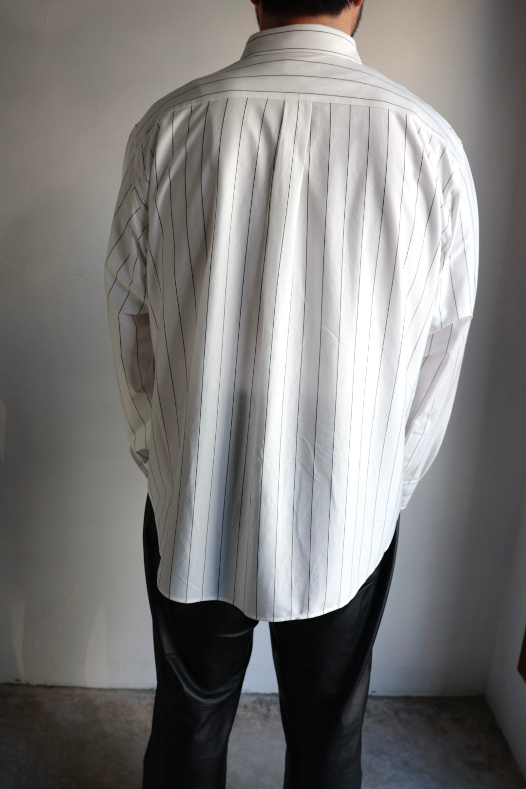 26SS【KANEMASA PHIL.】46G Stripe Atmosphere L/S Shirt