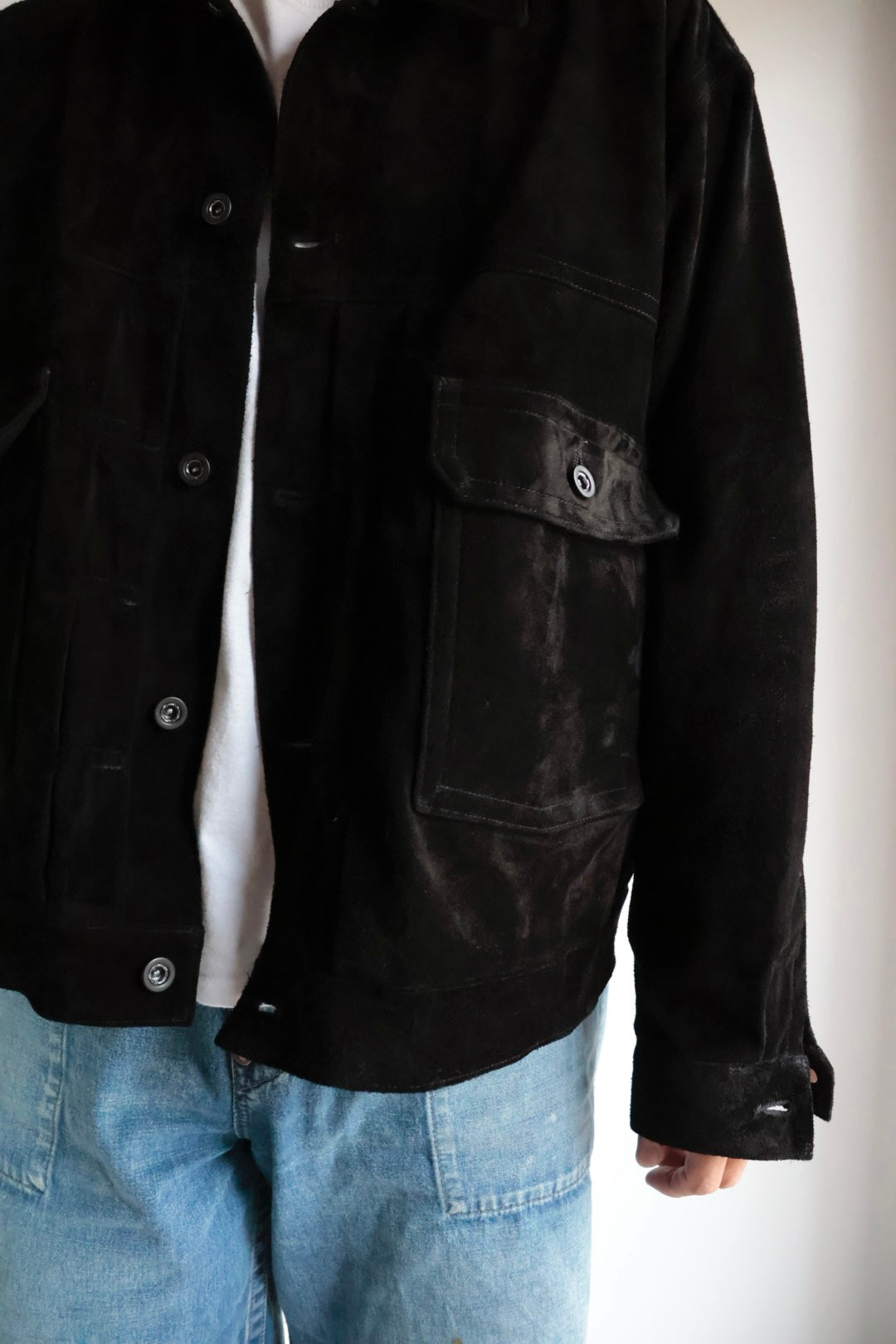 26SS【A LEATHER】TRUCKER JACKET