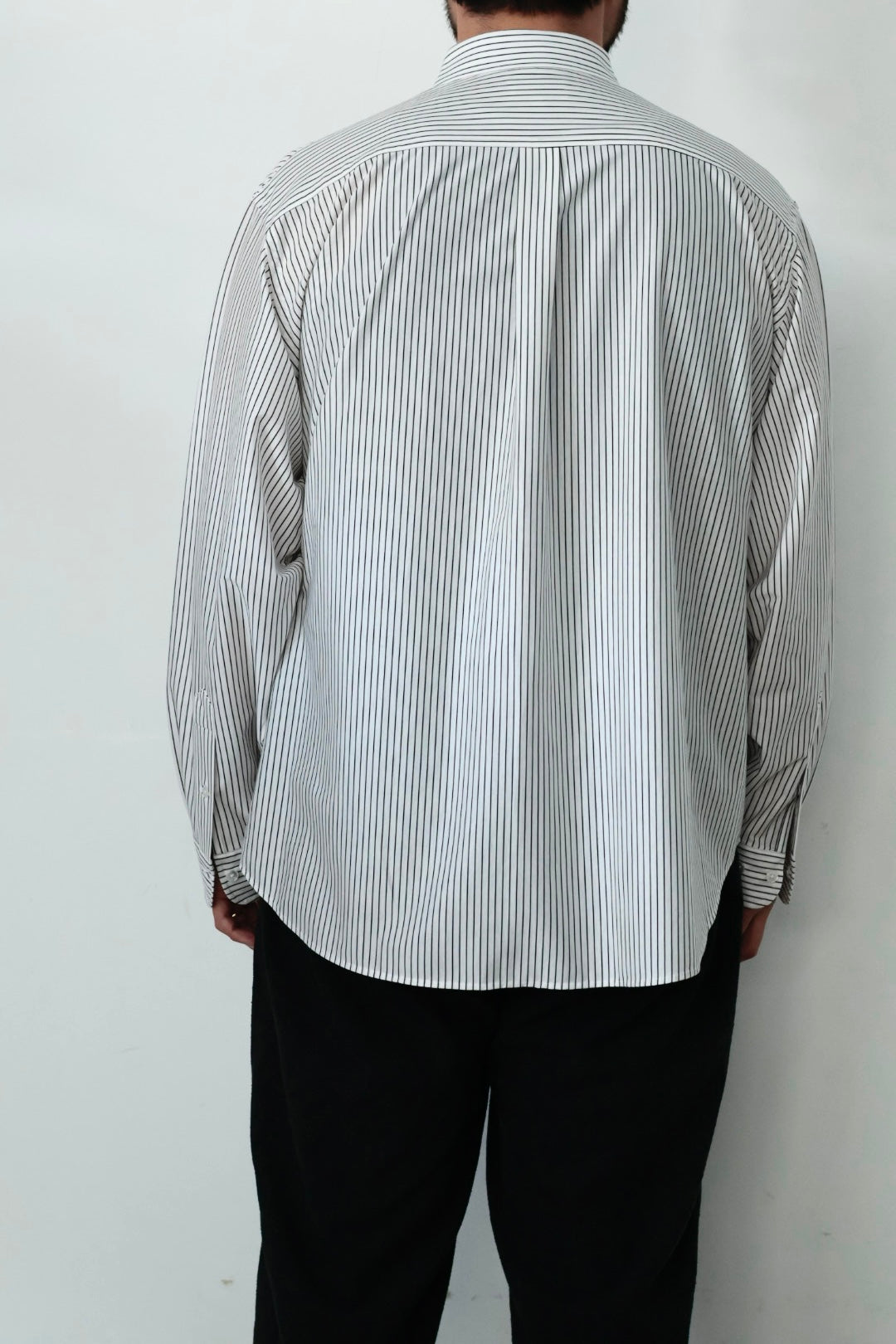 26SS【KANEMASA PHIL.】46G Stripe Atmosphere L/S Shirt