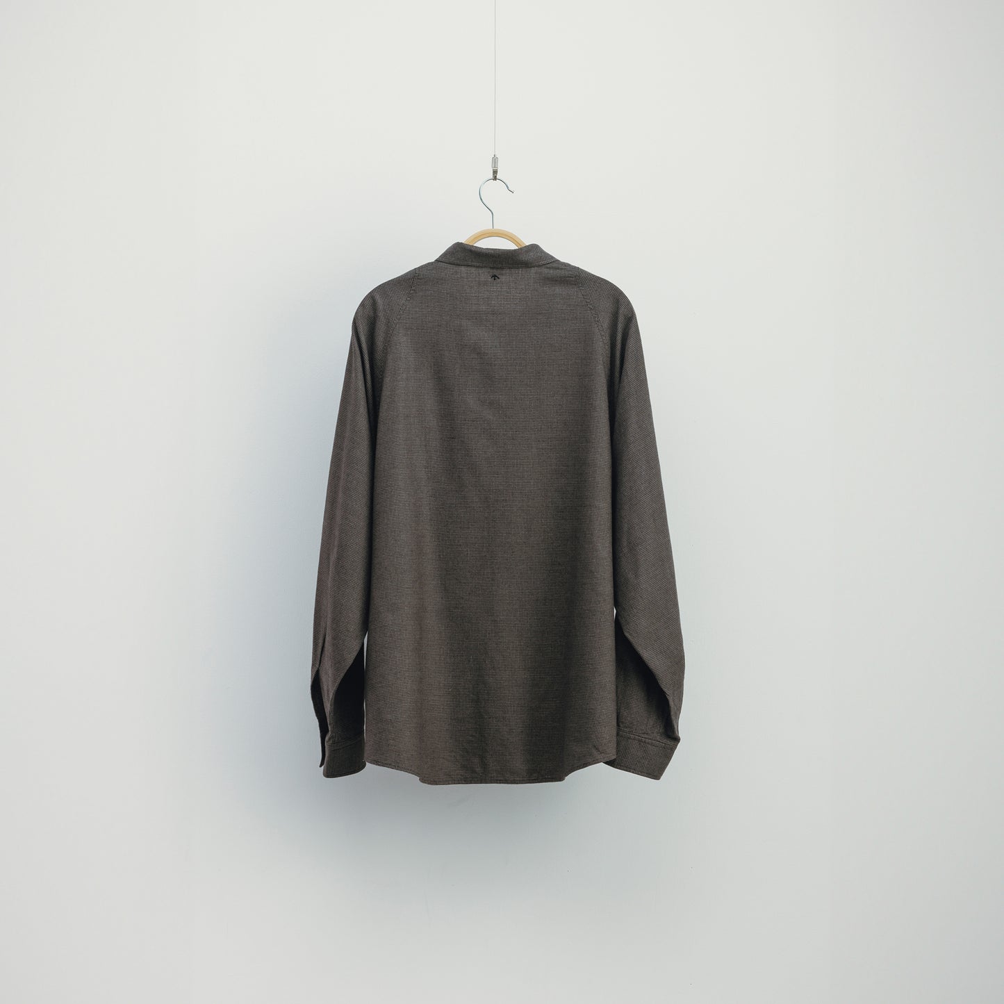 【satou】nemaki wide check shirt