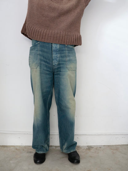 【KOOKY ZOO 】U.S.N UTILITY TROUSERS