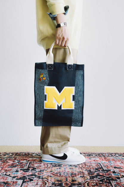 【VISION; 】Lettered Tote -Michigan-