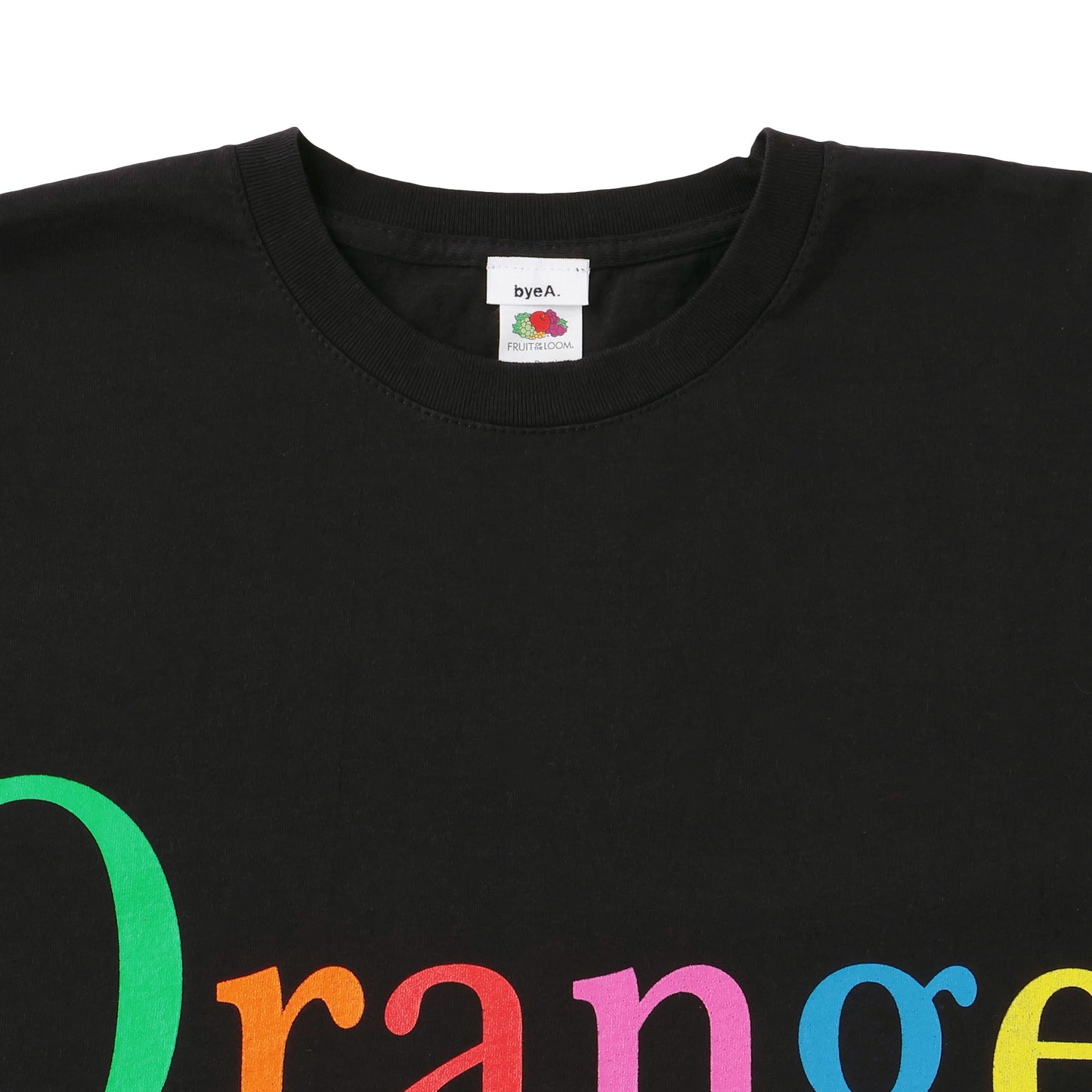 【byeA.】NOT APPLE TEE"Orange"