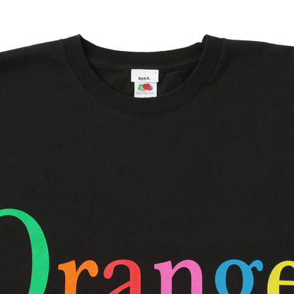【byeA.】NOT APPLE TEE"Orange"
