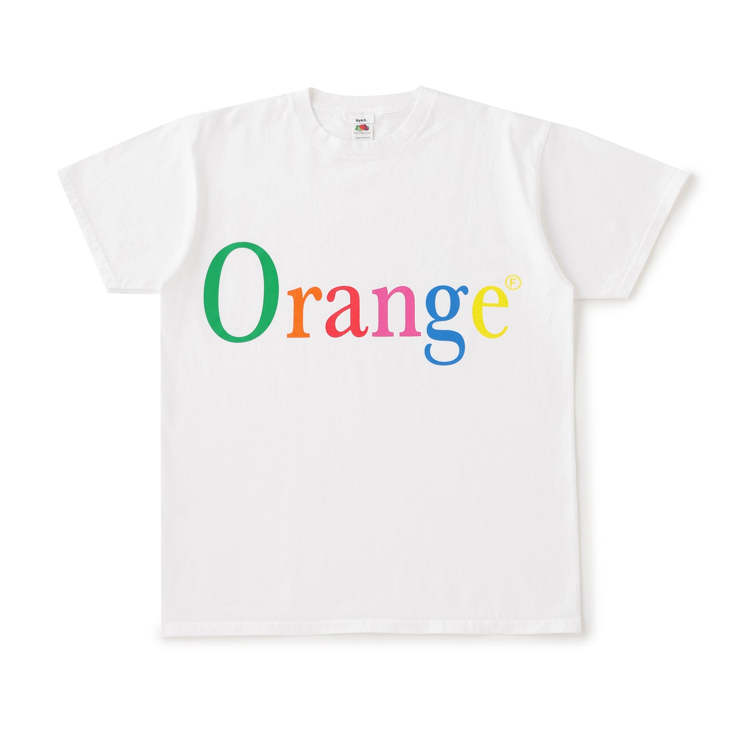 【byeA.】NOT APPLE TEE"Orange"