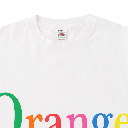 【byeA.】NOT APPLE TEE"Orange"