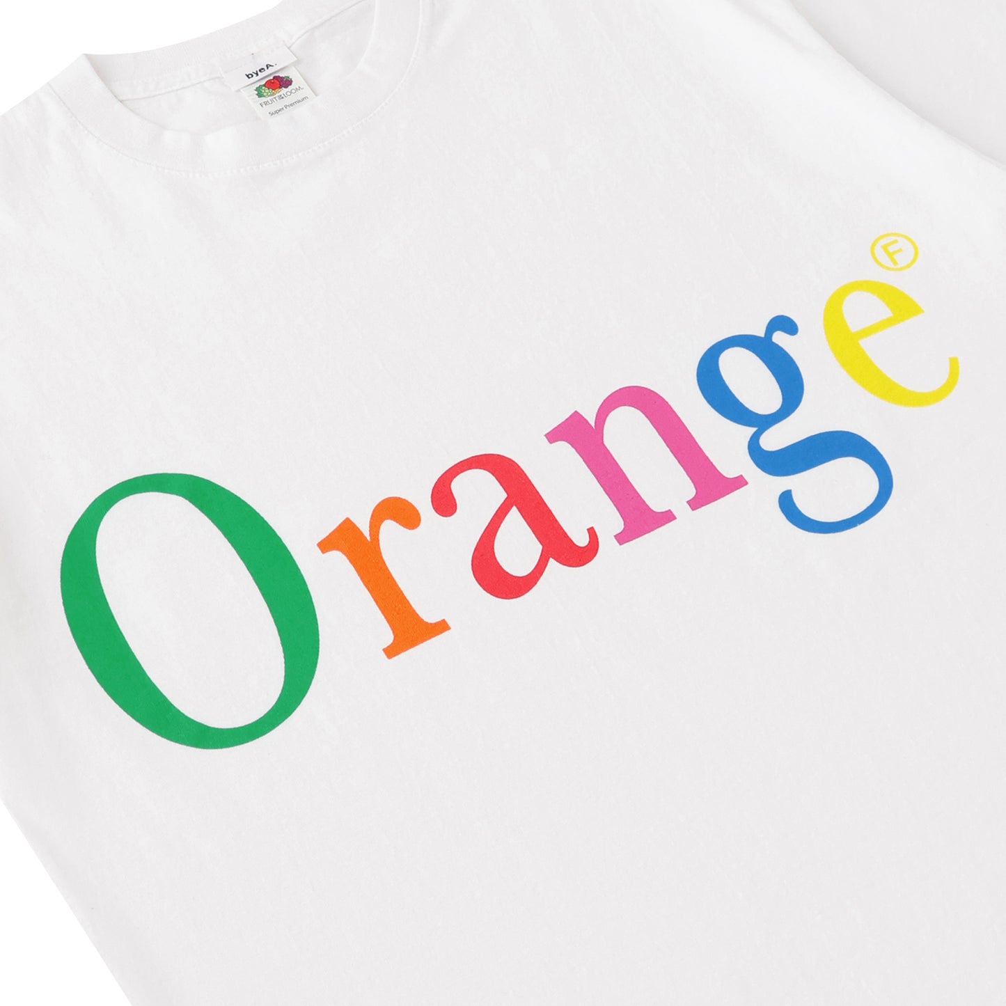 【byeA.】NOT APPLE TEE"Orange"