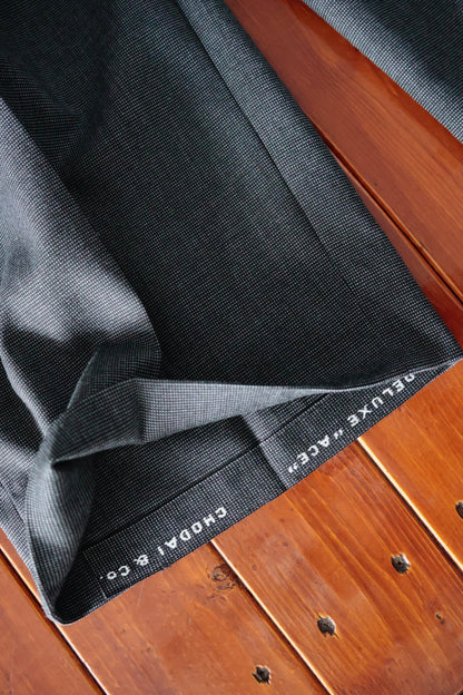 26SS【谷吹】Two intuck wide trousers -Gray- BISHU Wool