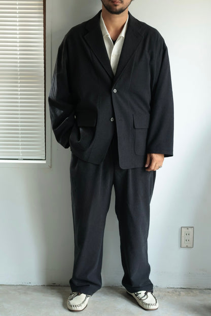 【Cale】SILK WOOL NIDOM JACKET