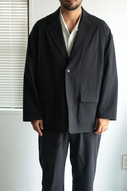 【Cale】SILK WOOL NIDOM JACKET