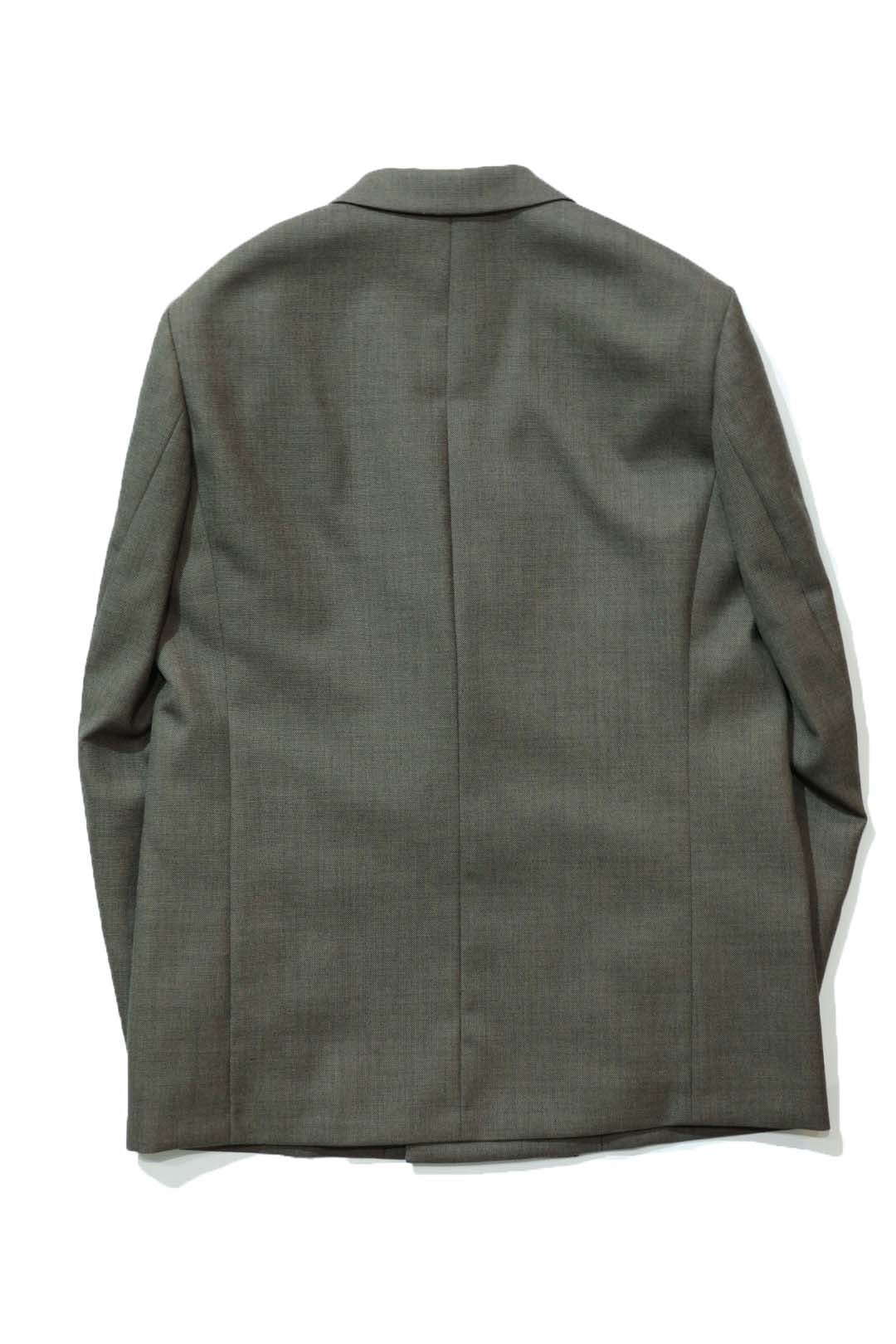 20%off【Cale】WOOL SHARKSKIN VIST DOUBLE BREASTED JACKET