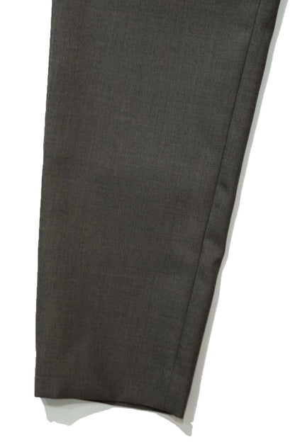 20%off【Cale】 WOOL SHARKSKIN VIST NO TUCK SLACKS