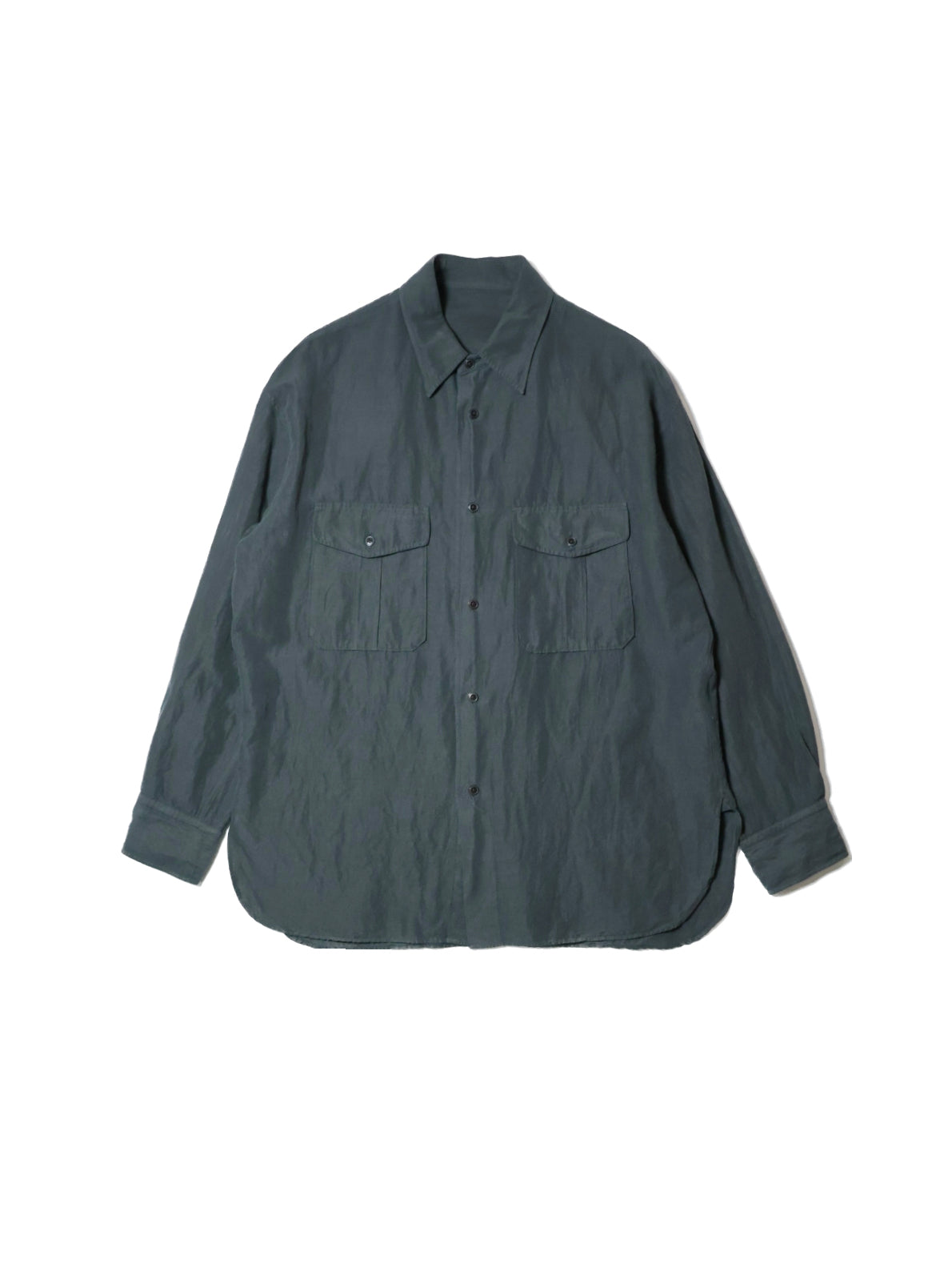 YLÈVE / HIGH TWIST COTTON RUMMY BROAD SHIRT