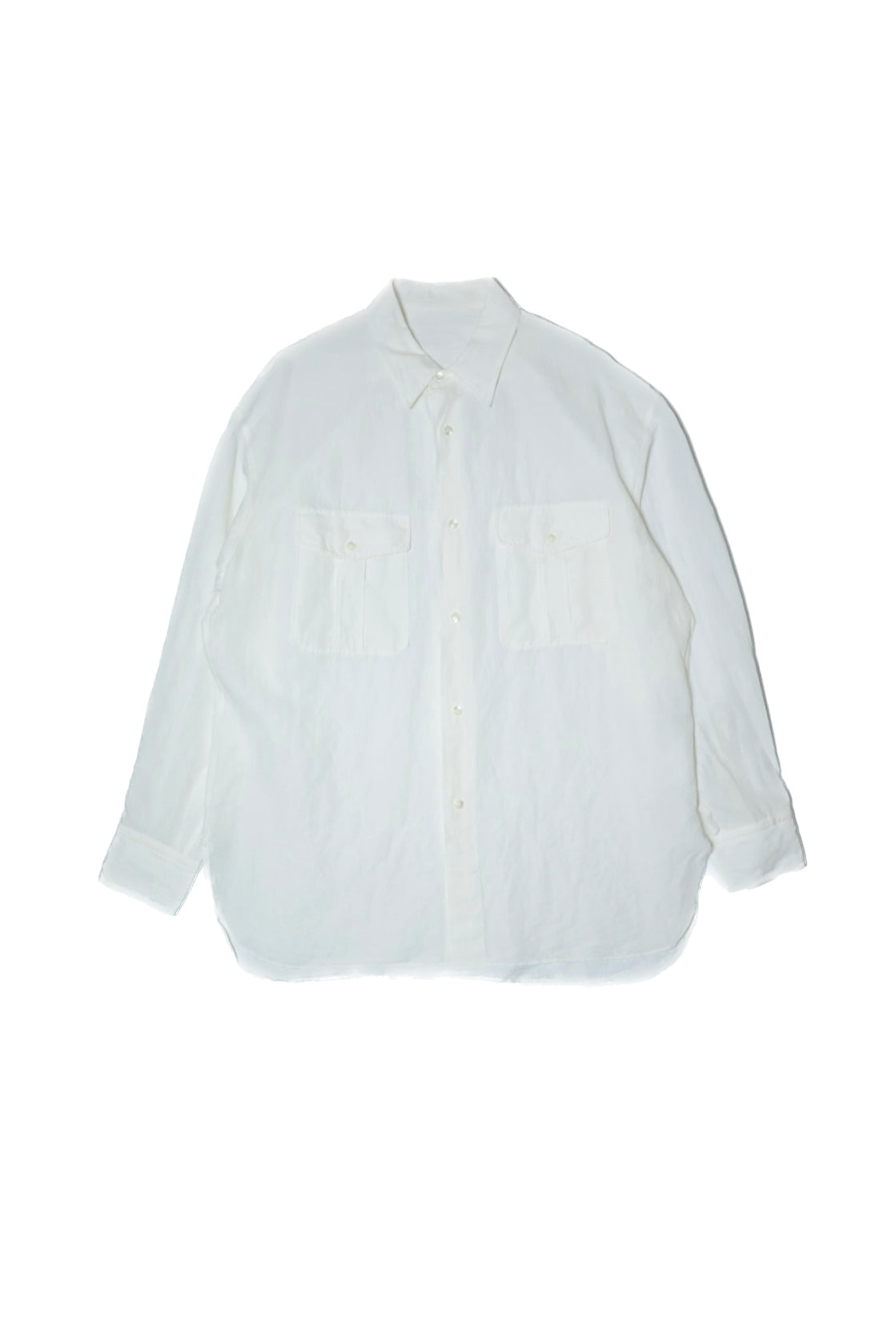 YLÈVE / HIGH TWIST COTTON RUMMY BROAD SHIRT