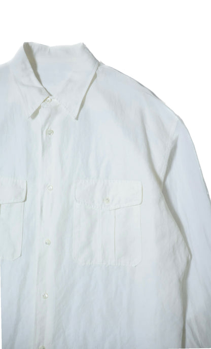 YLÈVE / HIGH TWIST COTTON RUMMY BROAD SHIRT