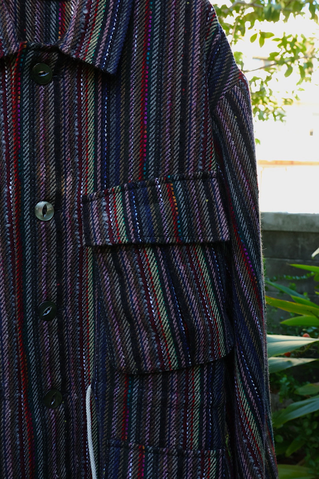 Urig】MULTI STRIPE WM DRESS FATIGUE SH [BLK MLT] – Mo