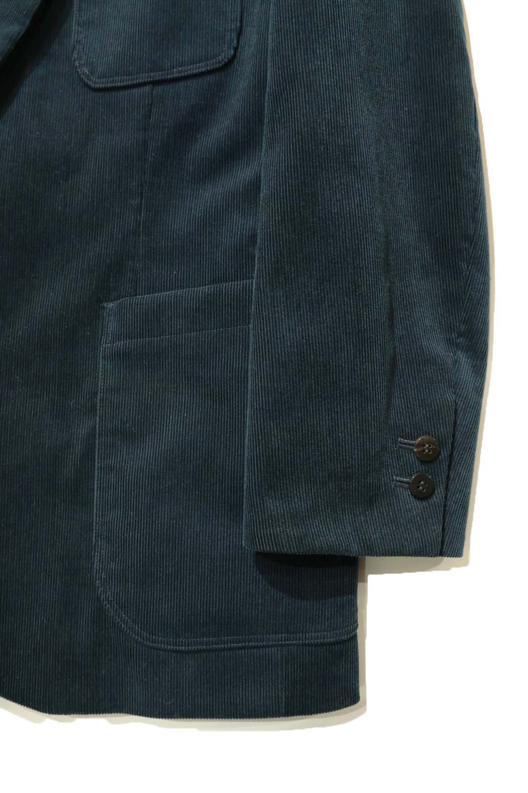 20%off【Cale】 14W Organic cotton Corduroy 2B JACKET