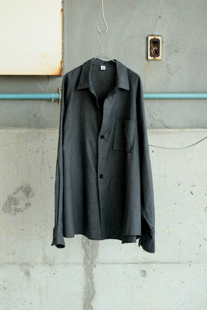 【satou】nemaki wide check shirt