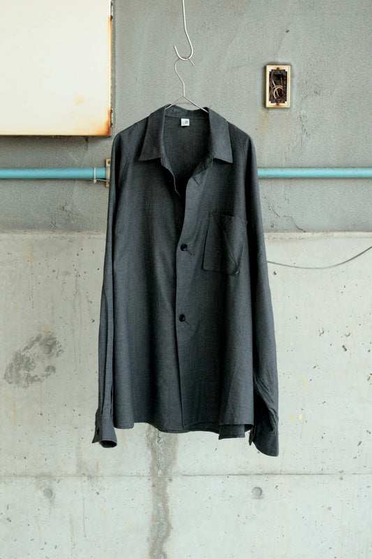 【satou】nemaki wide check shirt