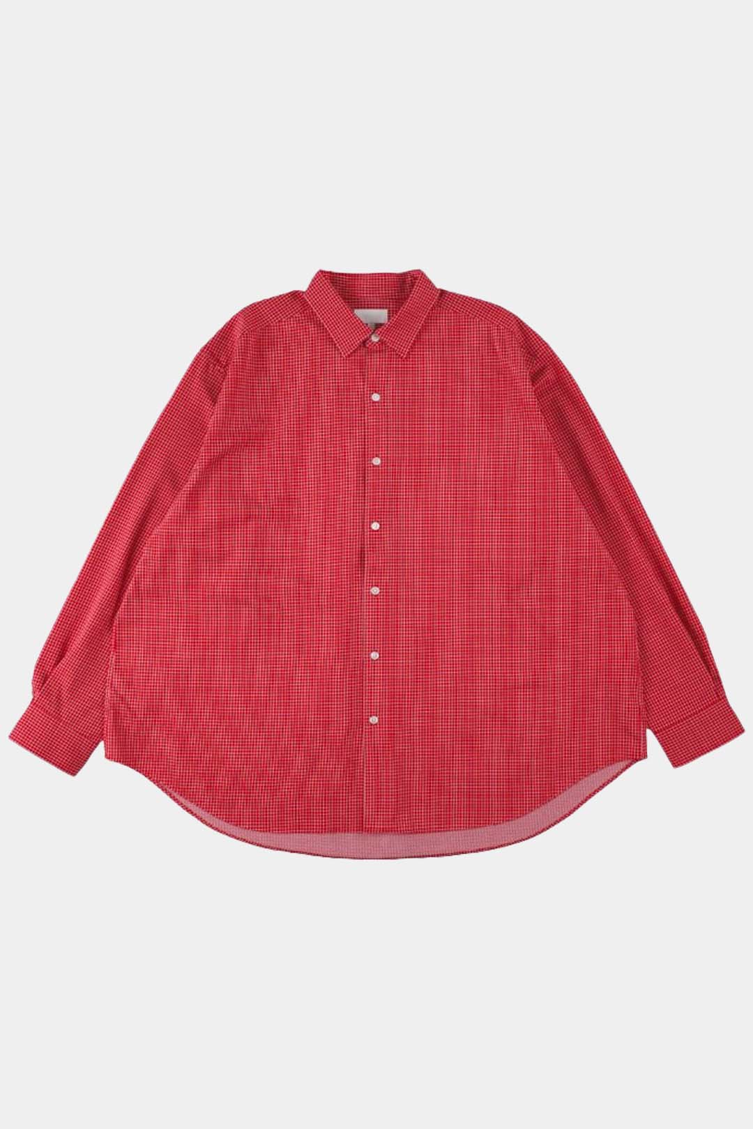 【KANEMASA PHIL.】36G Atmosphere Check Shirt