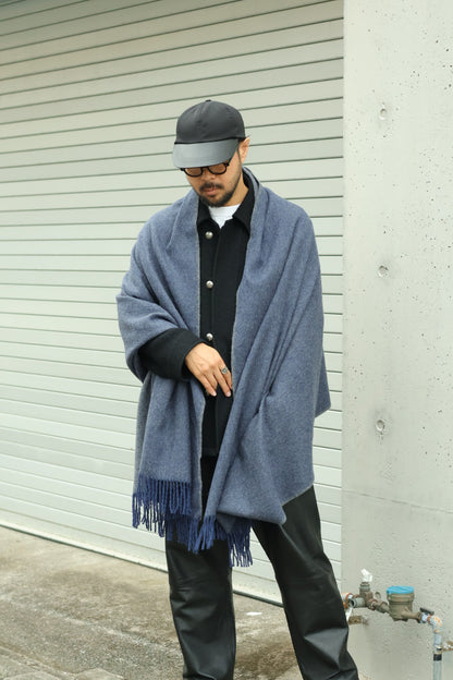 YLÈVE / THE INOUE BROTHERS DOUBLE FACE BRUSHED STOLE