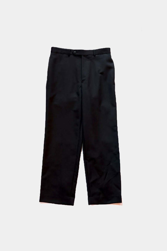 【YLÈVE】 WOOL MOHAIR GABA STRAIGHT TROUSERS