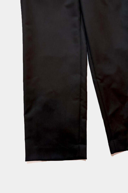 【YLÈVE】 WOOL MOHAIR GABA STRAIGHT TROUSERS
