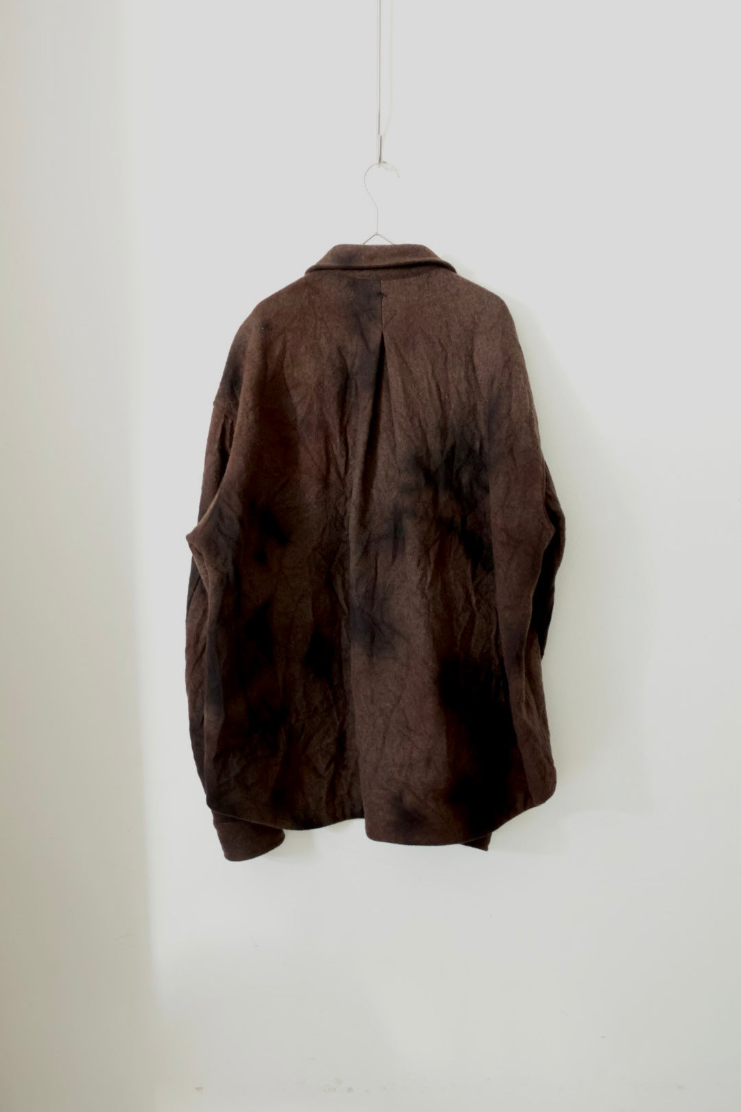 【satou】Half zip melton shirt  (sabi)