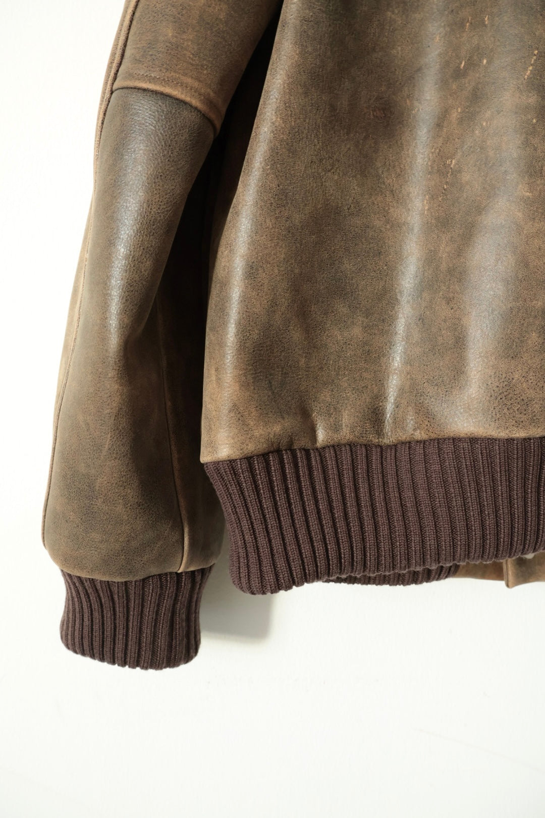 【Cale】ANTIQUE CALF AWARD JACKET