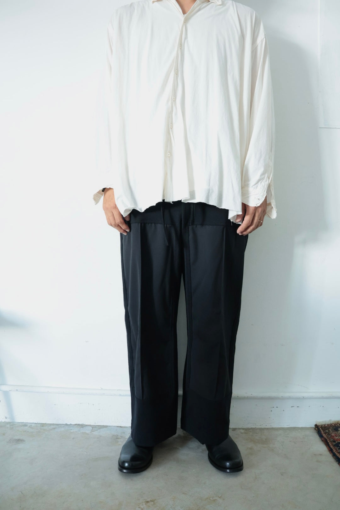 【i'm here:】UN(I) FORM JERSEY : DOCKING PANTS