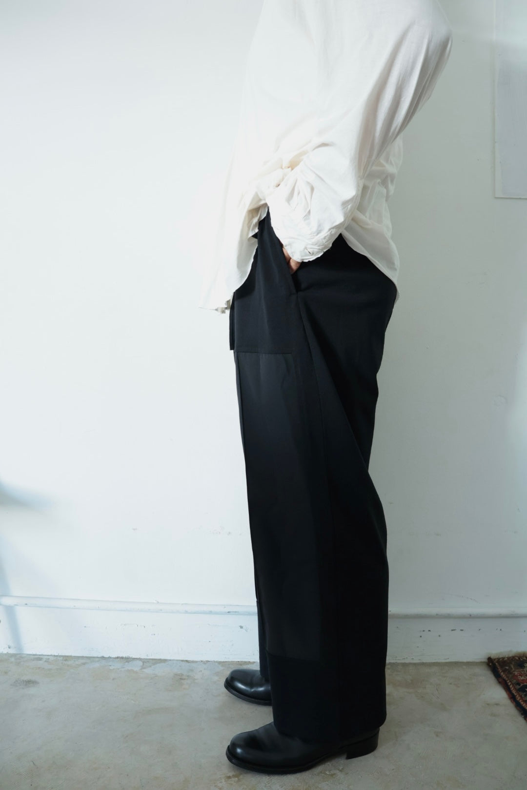 【i'm here:】UN(I) FORM JERSEY : DOCKING PANTS