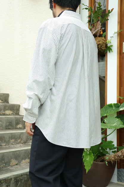 20%off【YLÈVE】COTTON VIYELLA WORK SHIRT